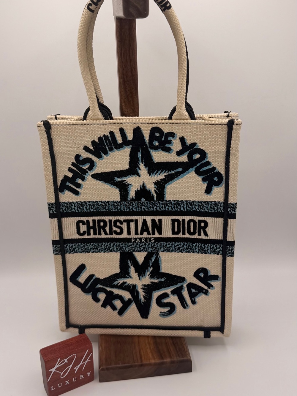 Christian Dior Mini Book Tote - COA